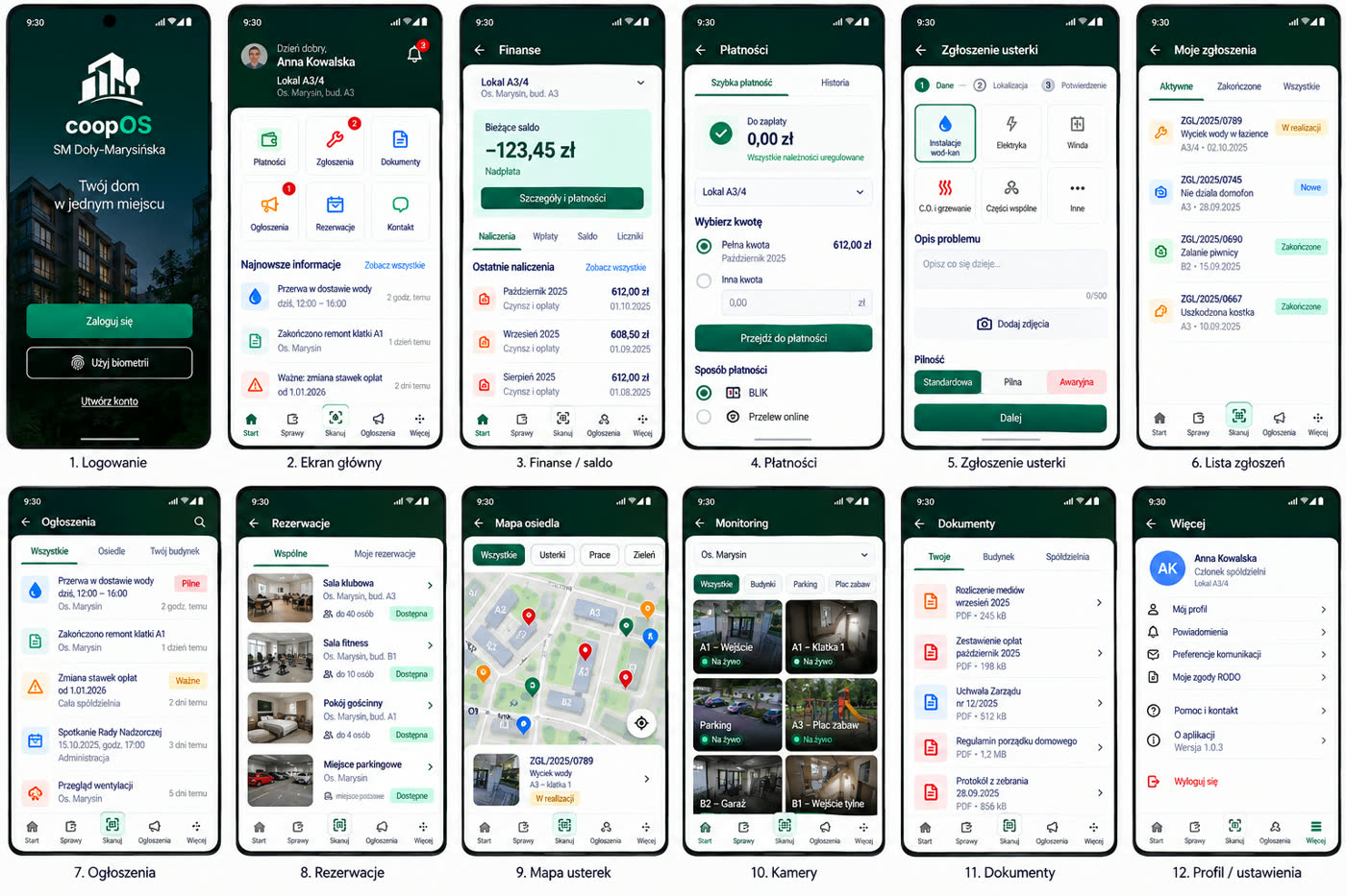 Makieta: aplikacja mobilna